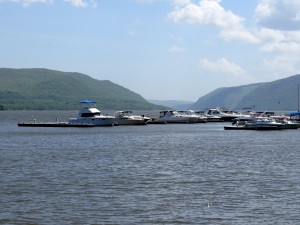 View of the Hudson River        