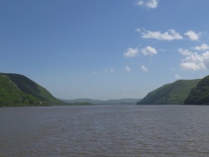 The majestic Hudson River       